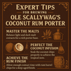 Ole Scallywag's Coconut Rum Porter Beer Kit