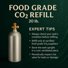 Food Grade CO2 Refill 20 Lb