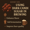 Dark Candi Sugar 1 lb