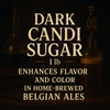 Dark Candi Sugar 1 lb