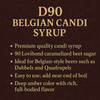 D90 Belgian Candi Syrup 1 lb