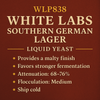 WLP838 White Labs Southern German Lager Liquid Yeast Next Generation