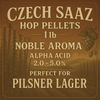 Czech Saaz Hop Pellets 1 lb
