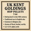 UK Kent Goldings Hop Pellets 1 oz