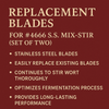 Replacement Blades For #4666 S.S. Mix-Stir (Set Of Two)