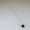 3/8 inch Racking Tube - Curved Clear 30 inch W/Tip (Single)