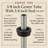3/8 inch Center Tube With 3/4 inch Seal (Fits 4877)