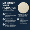 SUPER FILTER PAD #1 DRILLED (COARSE 5.0 MICRON) (3 ct)