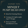 MiniJet Pump Head Only MiniJet Pump Head Only