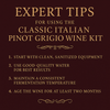 Classic California Pinot Grigio Wine Kit