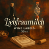 Liebfraumilch Wine Labels 30 ct