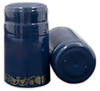 Blue/Gold Grapes PVC Shrink Capsules (500 Bulk)