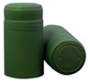 Matte Green PVC Shrink Capsules (500 Bulk)