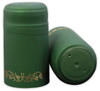 Green/Gold Grapes PVC Shrink Capsules (Case Of 8000)