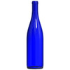 Cobalt Blue Hock Wine Bottles 750 mL - 12/Case