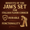 Jaws Set For Italian Floor Corker
