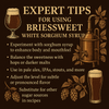 BriesSweet White Sorghum Syrup 3.3 lb