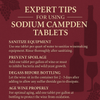 Sodium Campden Tablets 100 ct