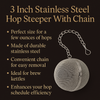 3 inch Stainless Steel Hop Steeper With Chain