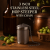 3 inch Stainless Steel Hop Steeper With Chain