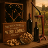 9 x 1 3/4 Premium Quality Straight Wine Corks 1000 ct