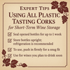 All Plastic Tasting Corks (Bag/100)
