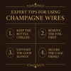 Champagne Wires - Bag Of 100