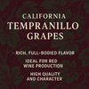 California Tempranillo Grapes