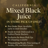California Mixed Black Juice