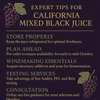 California Mixed Black Juice