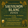 California Sauvignon Blanc Juice