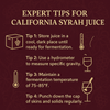 California Syrah Juice