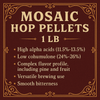 Mosaic Hop Pellets 1 lb