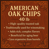 American Oak Chips 40 lb