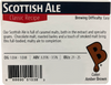 Scottish Ale Beer Kit