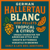 German Hallertau Blanc Hop Pellets 1 oz