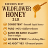 BURLESON'S WILDFLOWER NATURAL HONEY 1.5 LB. JAR