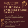 California Cabernet Franc Grapes