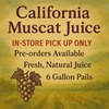California Muscat Juice
