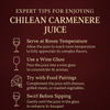Chilean Carmenere Juice