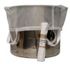 Nylon straining bag with handles