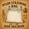 Brew In A Bag Nylon Straining Bag with Handles