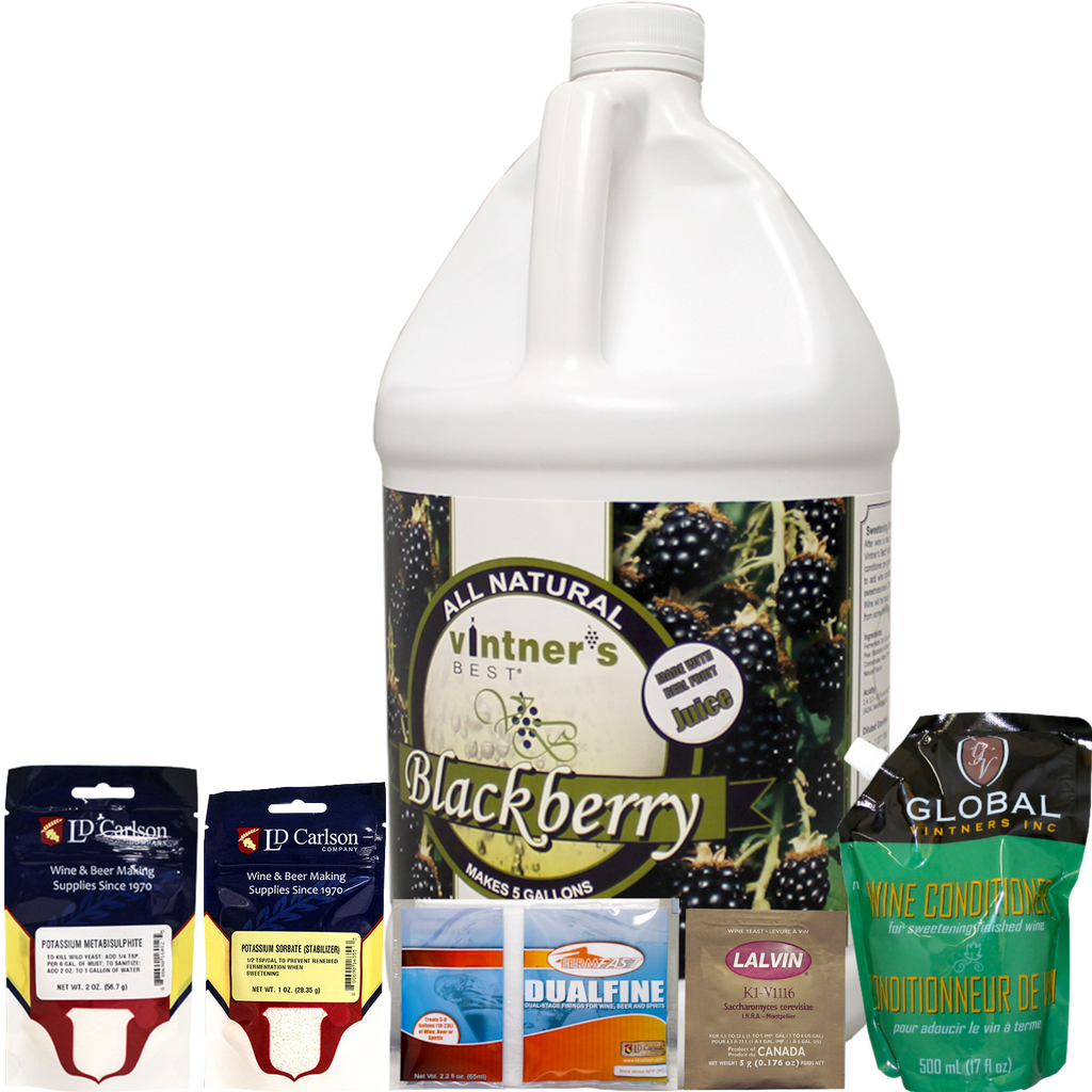 Blackberry Fruit Wine Kit