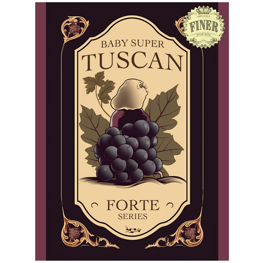 Baby Super Tuscan Forte Labels