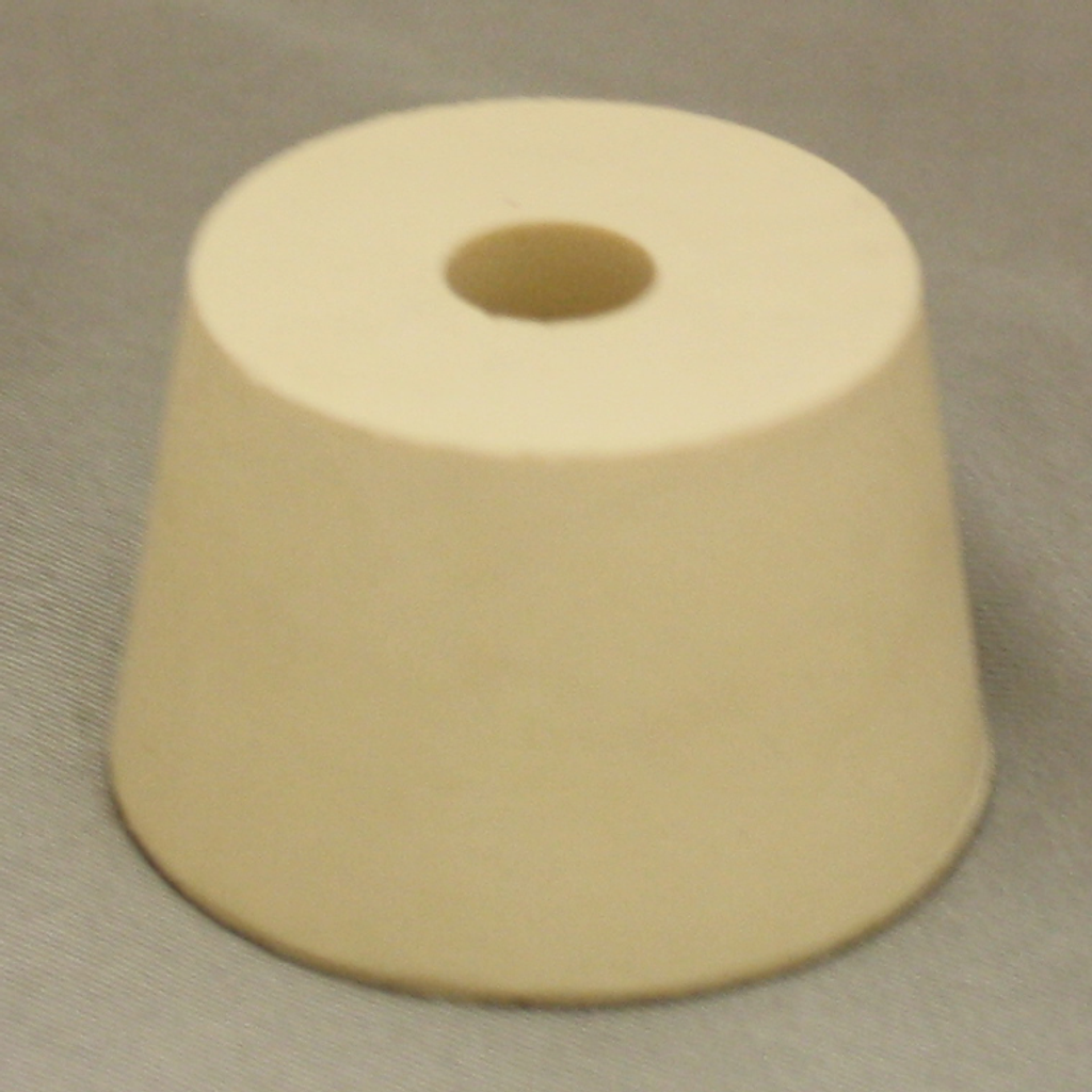 #7.5 Drilled Rubber Stopper