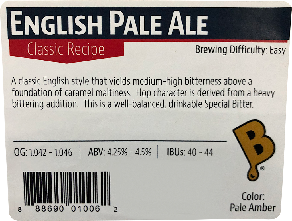 English Pale Ale Beer Kit