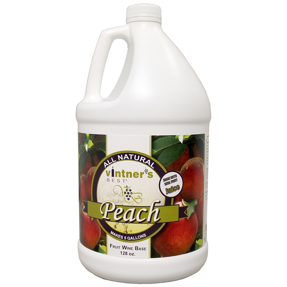 Vintner's Best Peach Fruit Wine Base