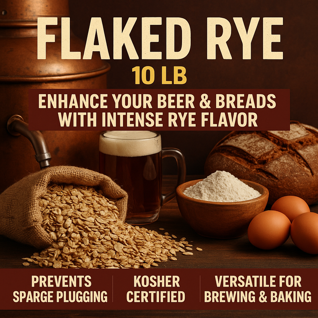 Flaked Rye 10 lb