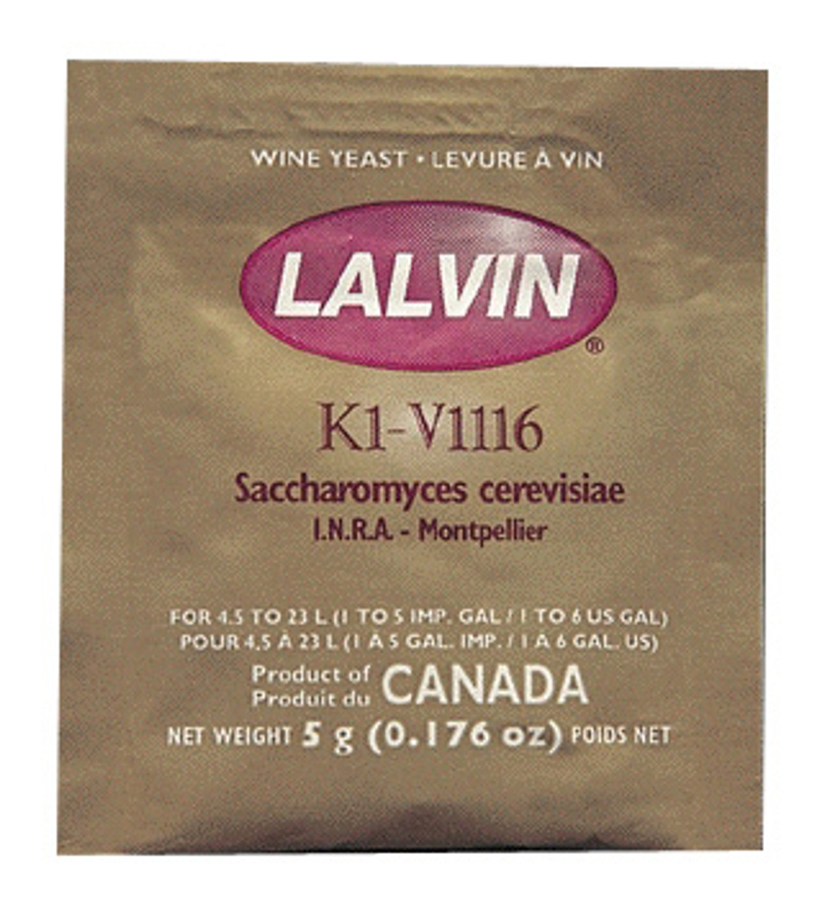 Lalvin K1V-1116 Wine Yeast