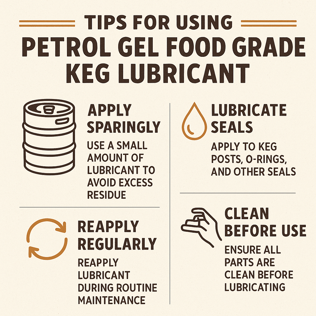 Petrol Gel Food Grade Keg Lubricant 4 oz